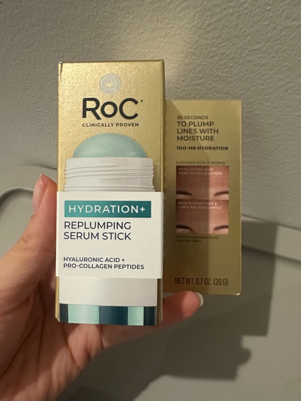 NEW RoC Hydration+ Replumping Serum Stick